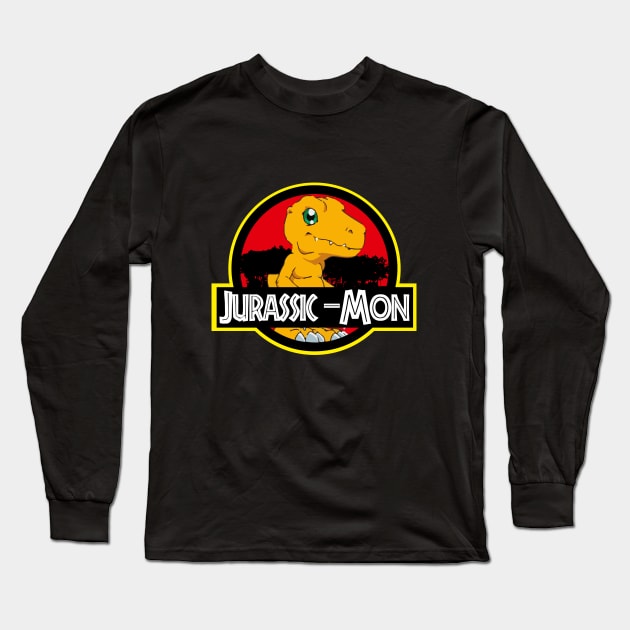 Agumon Long Sleeve T-Shirt by Koburastyle